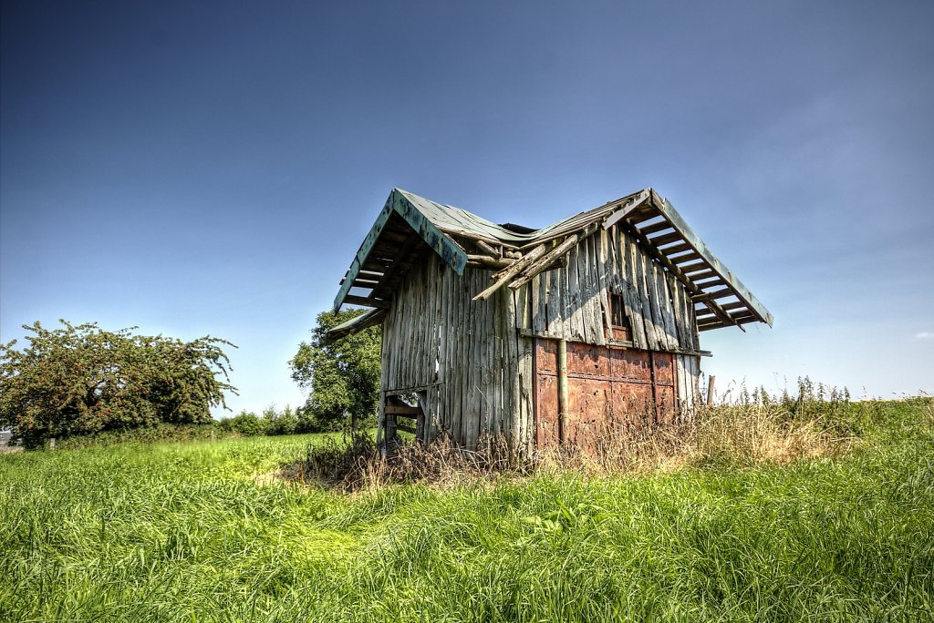 lonely shack