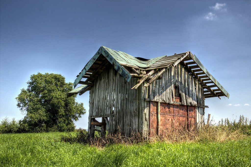 lonely shack